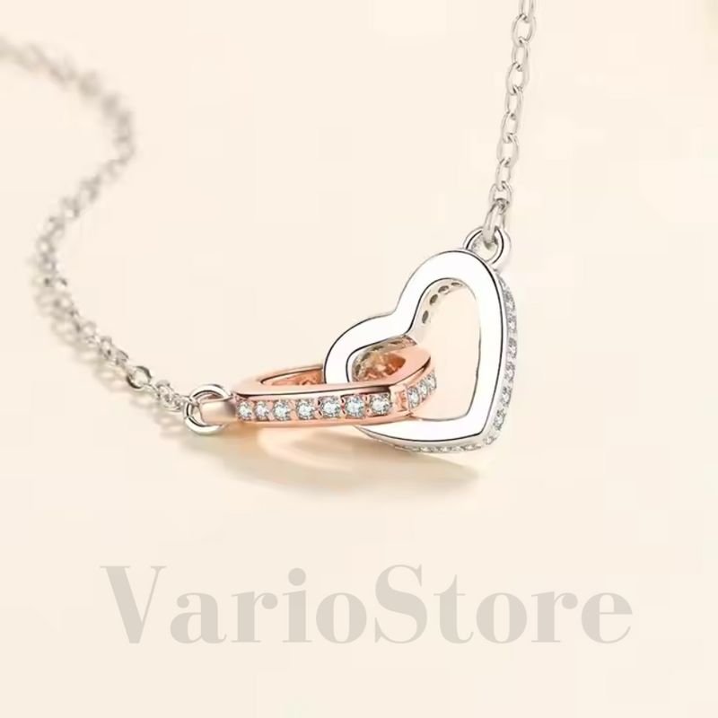 COLLAR DE DOS CORAZONES